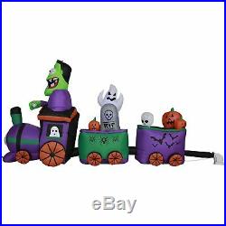 10 ft Long Runaway Graveyard Train Halloween Inflatable