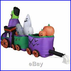 10 ft Long Runaway Graveyard Train Halloween Inflatable