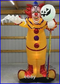10ft Gemmy Airblown Inflatable Prototype Halloween Scary Clown #221306