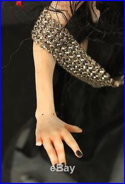 12 Sultry Witch Queen Hand Sculpted Polymer Clay OOAK Doll