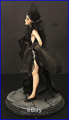 12 Sultry Witch Queen Hand Sculpted Polymer Clay OOAK Doll