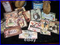 15 Halloween Witch Potion Bottle Labels Peel-n-Stick Stickers (set THREE)Scary