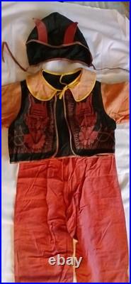 1920s Red Devil Costume Vintage Set Halloween Attire 1930s Antique Early Satan