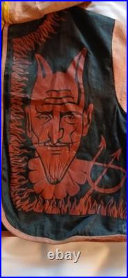 1920s Red Devil Costume Vintage Set Halloween Attire 1930s Antique Early Satan