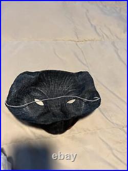 1930-50's Collegeville Masquerade Costume Black Cat Costume & Mask Sz L Orig Box