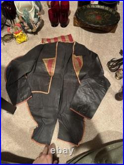 1930-50's Collegeville Masquerade Costume Uncle Sam Costume Sz L Original Box