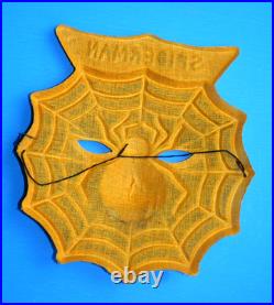 1950s BEN COOPER SPIDER-MAN HALLOWEEN COSTUME MASK BEFORE AMAZING FANTASY #15