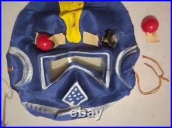 1950s Halco Playsuits Planet Patrol Costume & Alien Mask w Lights In Box RARE