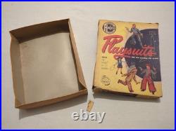 1950s Halco Playsuits Planet Patrol Costume & Alien Mask w Lights In Box RARE