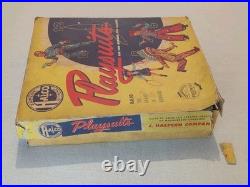 1950s Halco Playsuits Planet Patrol Costume & Alien Mask w Lights In Box RARE