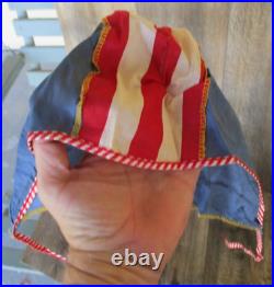 1950s Peter Rabbit Patriotic Costume Halloween Easter Cotton & Silk with Hat mask