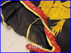 1952 Rare Collegeville Costumes Black Cat Full Body Costume Medium