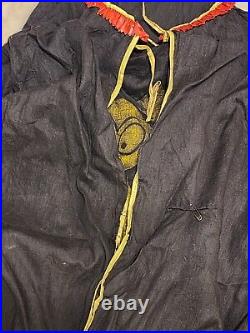 1952 Rare Collegeville Costumes Black Cat Full Body Costume Medium