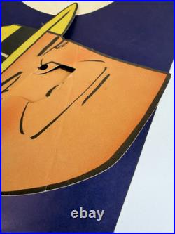 1953 Motorola TV Halloween Paper Costumes Dick Tracy & Orphan Annie Mask & Tunic