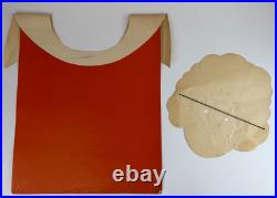 1953 Motorola TV Halloween Paper Costumes Dick Tracy & Orphan Annie Mask & Tunic