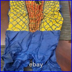 1960S Ben Cooper SPIDERMAN Halloween Costume & Mask Marvel Superhero Rare