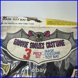 1960-70s Era Ben Cooper Groovie Goolies FRANKIE Mask & Costume Medium Withbox
