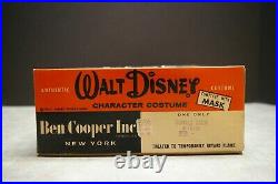 1960's Ben Cooper Walt Disney Donald Duck Masquerade Costumes Complete In Box