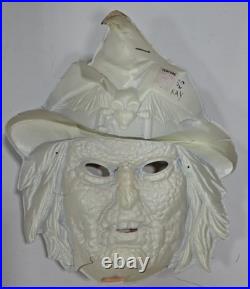 1960's Halloween Masks Lot of 4 Witch Pirate Hobo Lady's Face U215c 1960's Halloween Masks Lot of 4 Witch Pirate Hobo Lady's Face U215c