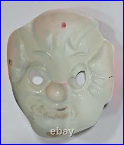 1960's Halloween Masks Lot of 4 Witch Pirate Hobo Lady's Face U215c 1960's Halloween Masks Lot of 4 Witch Pirate Hobo Lady's Face U215c