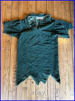 1960's Peter Pan Robin Hood Vintage Costume Made By Funhaven Inglewood, CA