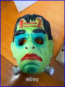 1960's SPOOKY SPOOKS Monster HALLOWEEN COSTUME Collegeville Ben Cooper NECA