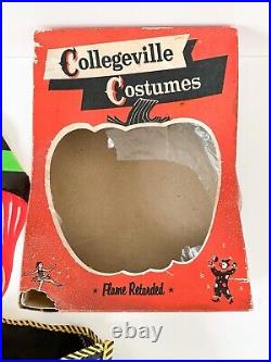 1960's SPOOKY SPOOKS Witch HALLOWEEN COSTUME Collegeville Ben Cooper NECA