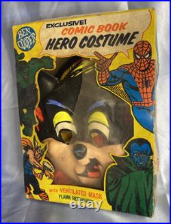 1960s BATFINK Halloween Costume BEN COOPER 1966 Batman Green Hornet TV Cartoon