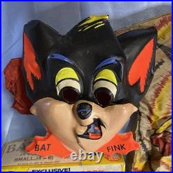 1960s BATFINK Halloween Costume BEN COOPER 1966 Batman Green Hornet TV Cartoon