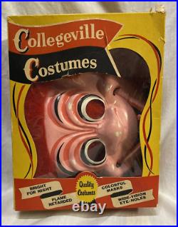 1960s TROLL DOLL Halloween Costume COLLEGEVILLE Thomas Dam style FLOCKED HAIR