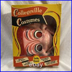 1960s TROLL DOLL Halloween Costume COLLEGEVILLE Thomas Dam style FLOCKED HAIR