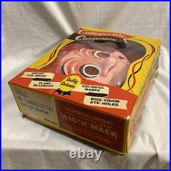 1960s TROLL DOLL Halloween Costume COLLEGEVILLE Thomas Dam style FLOCKED HAIR