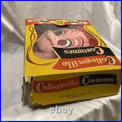 1960s TROLL DOLL Halloween Costume COLLEGEVILLE Thomas Dam style FLOCKED HAIR