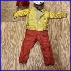 1960s TROLL DOLL Halloween Costume COLLEGEVILLE Thomas Dam style FLOCKED HAIR