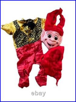 1960s TROLL DOLL Halloween Costume, Mask & Wig COLLEGEVILLE Thomas Dam