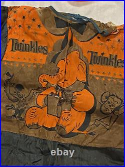 1960s TWINKLES Halloween Costume Collegeville GENERAL MILLS Cereal Box Medium
