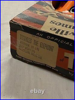 1960s TWINKLES Halloween Costume Collegeville GENERAL MILLS Cereal Box Premium