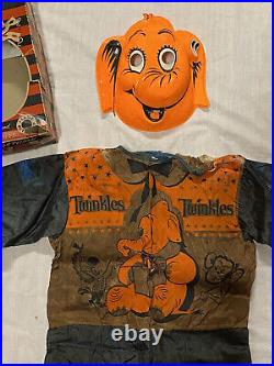 1960s TWINKLES Halloween Costume Collegeville GENERAL MILLS Cereal Box Premium