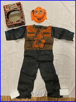 1960s TWINKLES Halloween Costume Collegeville GENERAL MILLS Cereal Box Premium