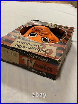 1960s TWINKLES Halloween Costume Collegeville GENERAL MILLS Cereal Box Premium