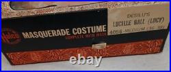 1962 LUCILLE BALL HALLOWEEN COSTUME IN BOX Halco HTF