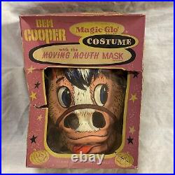 1962 MR ED TALKING HORSE Halloween Costume with Moving Mouth! BEN COOPER TV Show