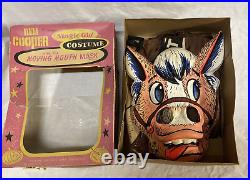 1962 MR ED TALKING HORSE Halloween Costume with Moving Mouth! BEN COOPER TV Show
