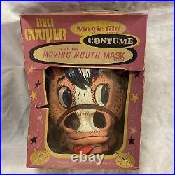 1962 MR ED TALKING HORSE Halloween Costume with Moving Mouth! BEN COOPER TV Show