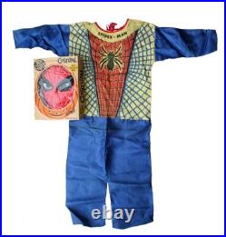 1963 Marvel Amazing Spider-man Halloween Costume & Box Stan Lee Marvelmania