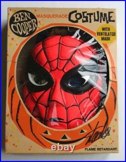 1963 Marvel Amazing Spider-man Halloween Costume & Box Stan Lee Marvelmania