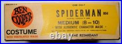1963 Marvel Amazing Spider-man Halloween Costume & Box Stan Lee Marvelmania