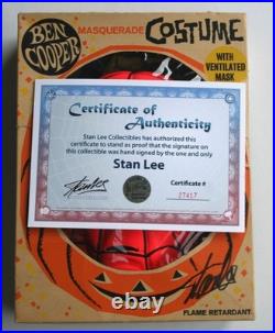 1963 Marvel Amazing Spider-man Halloween Costume & Box Stan Lee Marvelmania