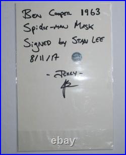1963 Marvel Amazing Spider-man Halloween Costume & Box Stan Lee Marvelmania