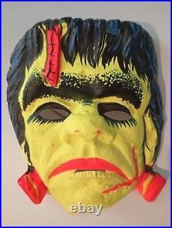 1963 Vintage Ben Cooper Frankenstein Spook Town Halloween Costume